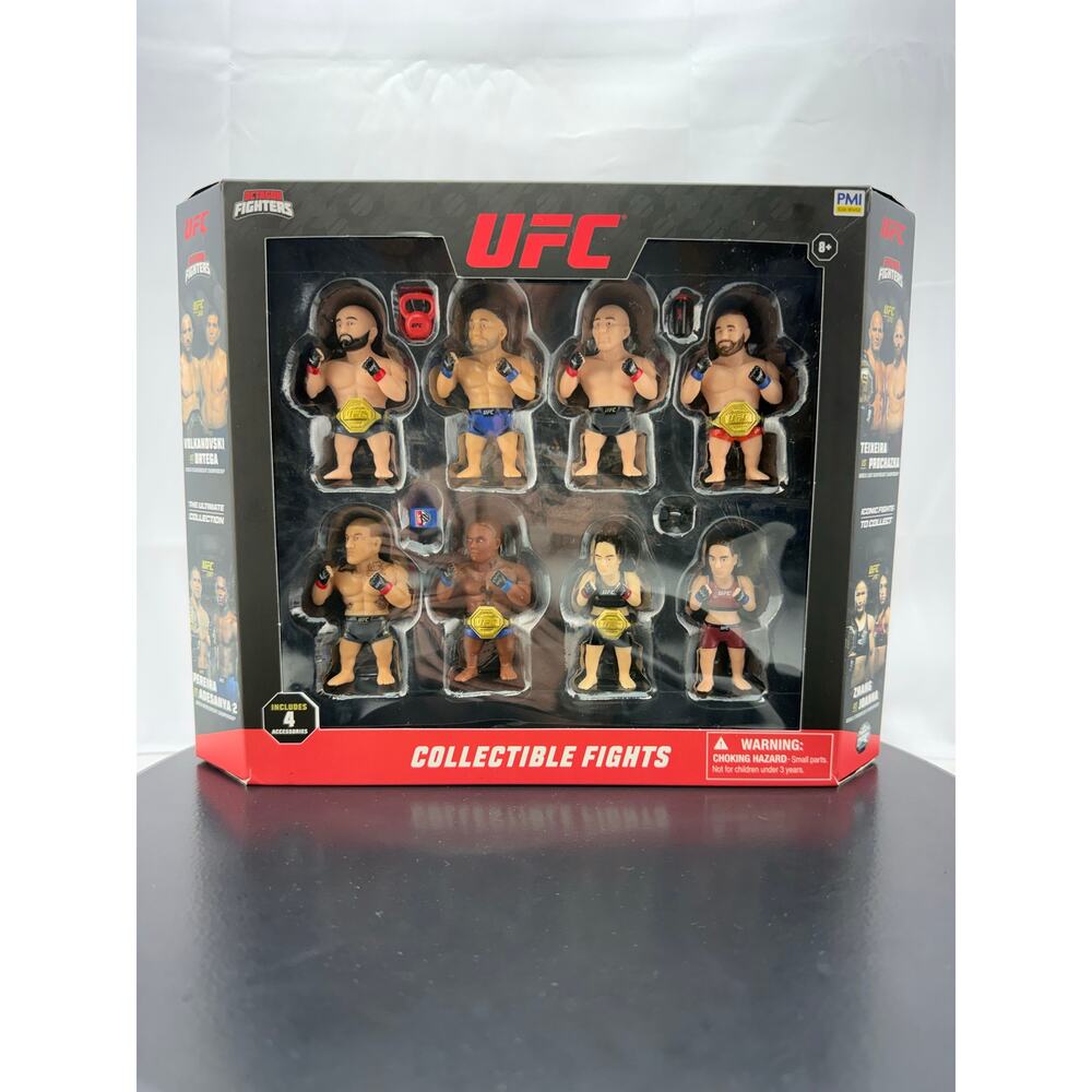 UFC‎ Octagon Fighters PMI Collectible Fights Figures MMA 8 Pack Figurines NEW